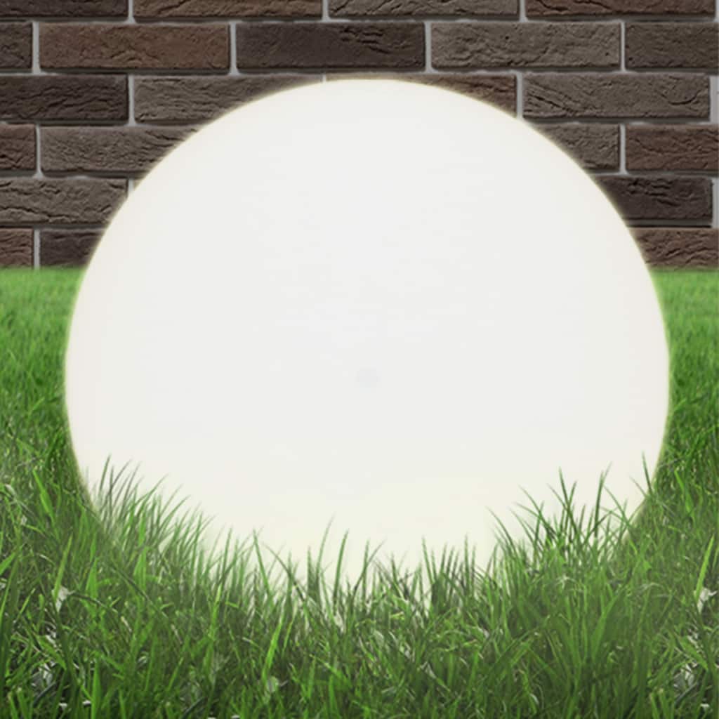 LED Bowl Lamps 2 pcs Spherical 50 cm PMMA