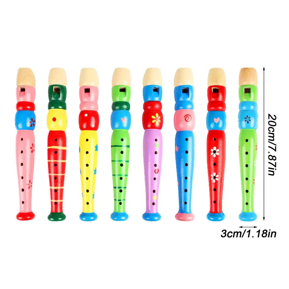 Cartoon wooden flute