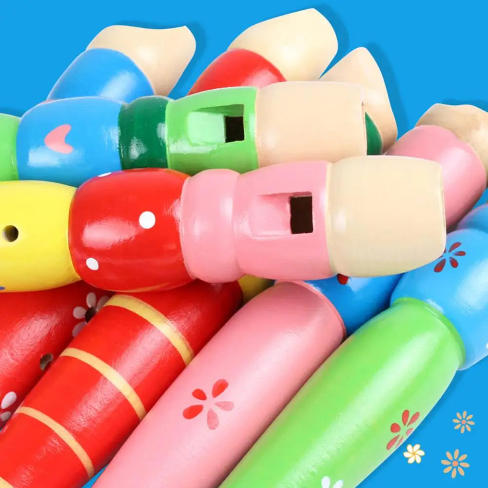 Cartoon wooden flute