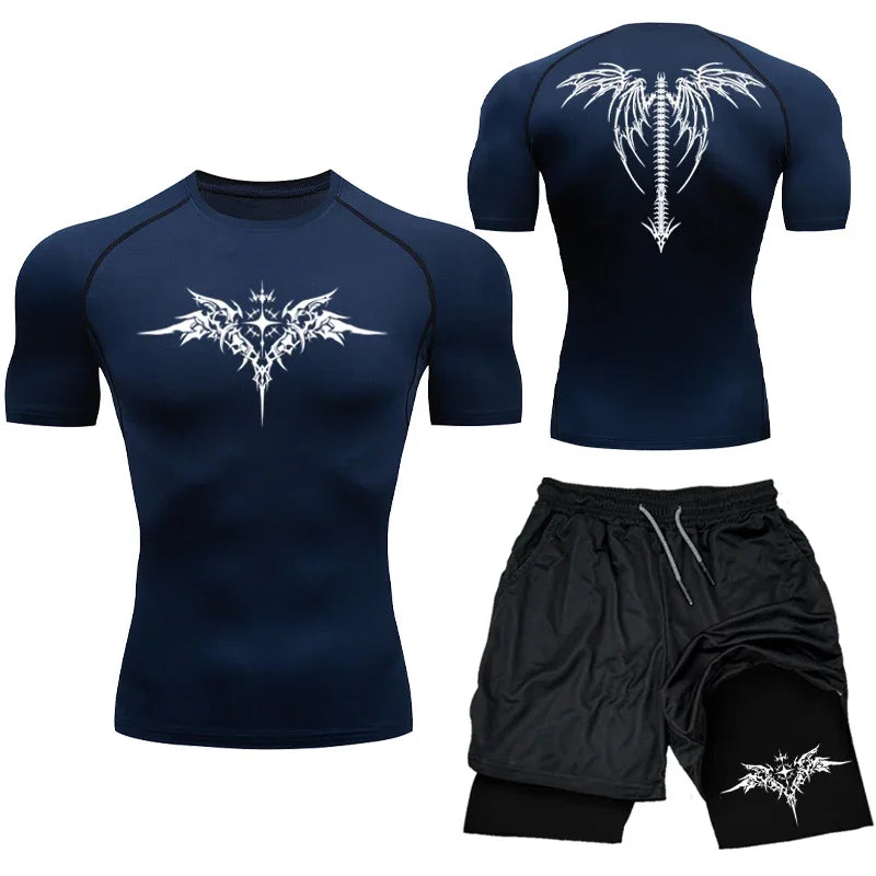 Sportwear compression set for men