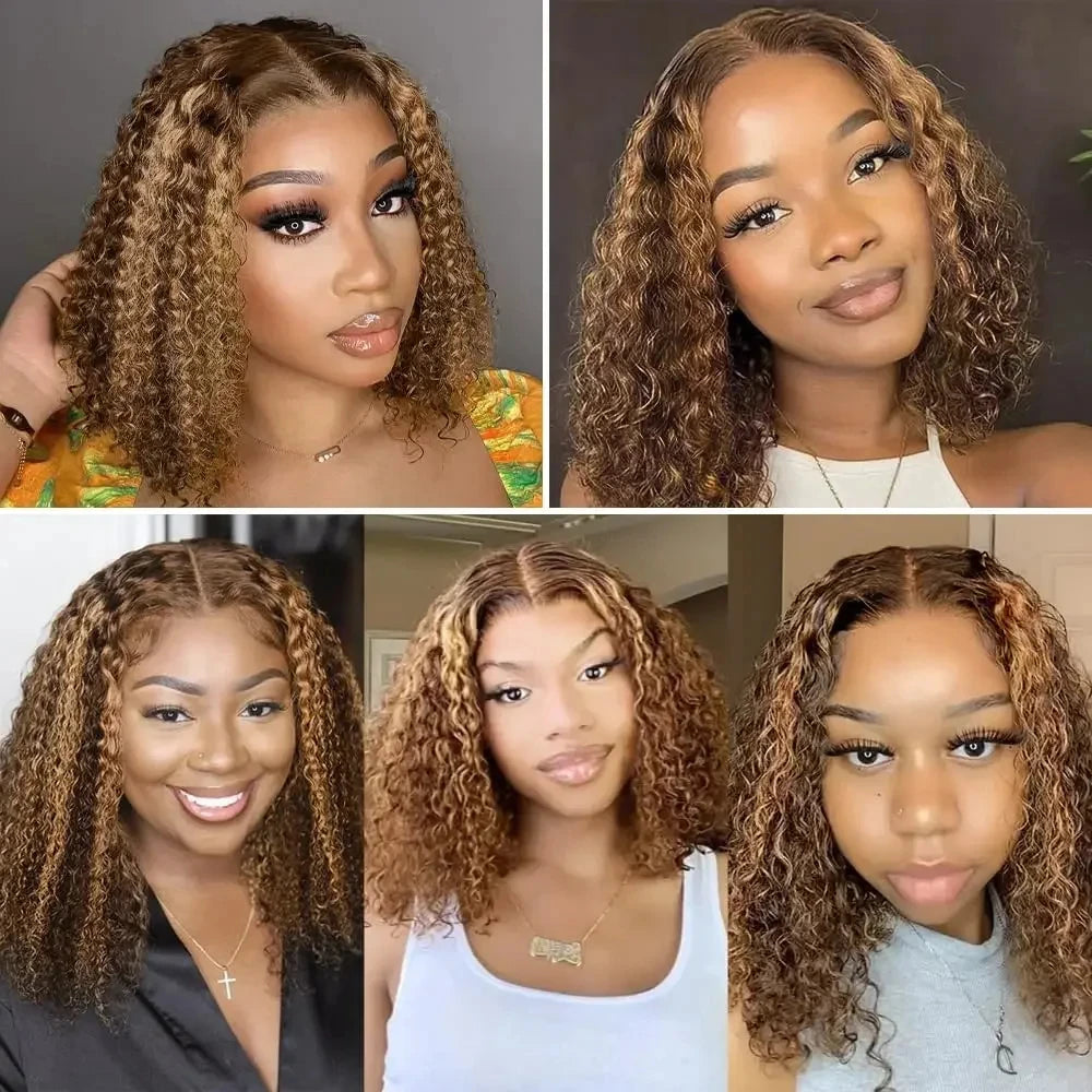 Deep wave 13x4 lace frontal wig
