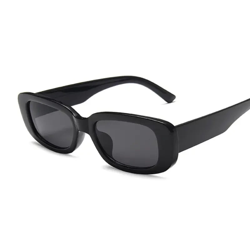 Trendy retro small square sunglasses