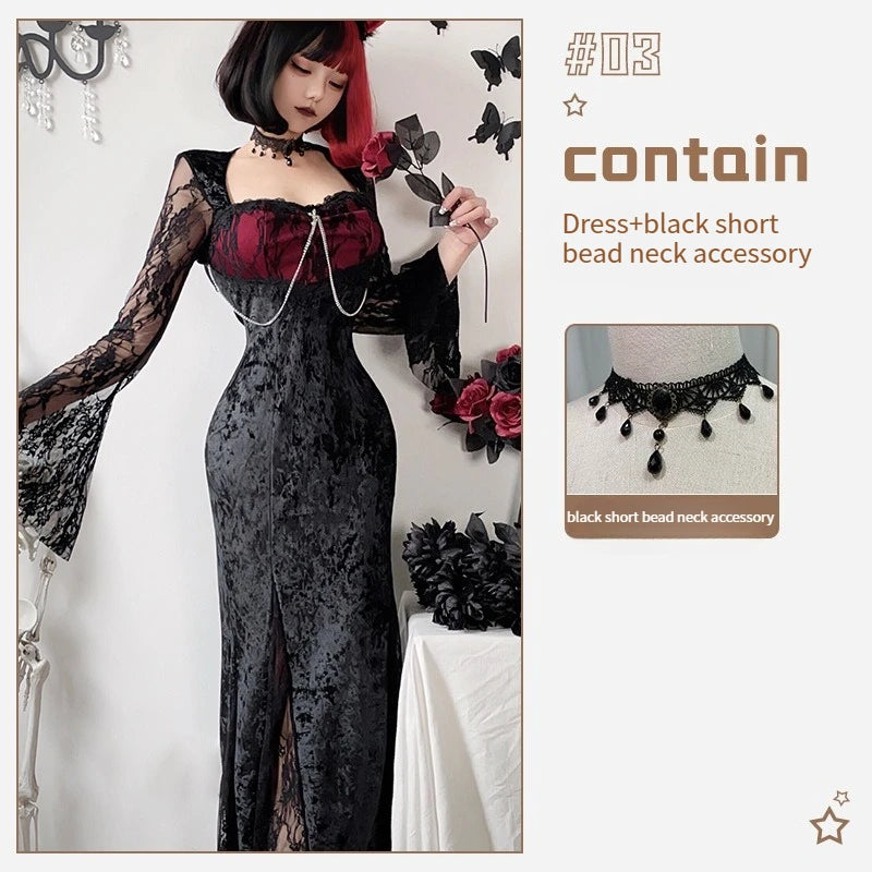 Dark Gothic Halloween Costume