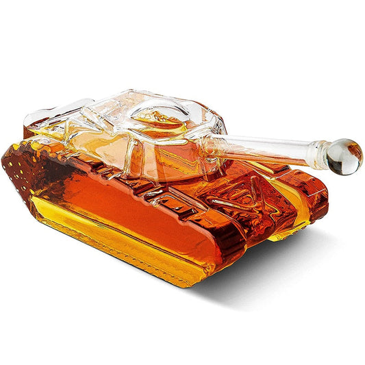 Glass Tank Whiskey Decanter