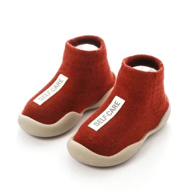 Unisex baby first walker anti-slip shoes
