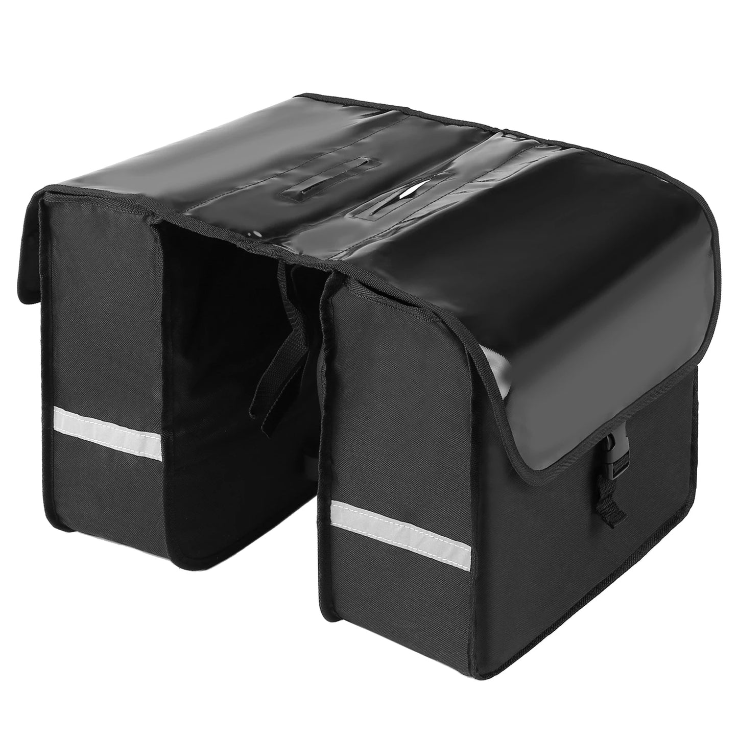 Cycling double side rear rack