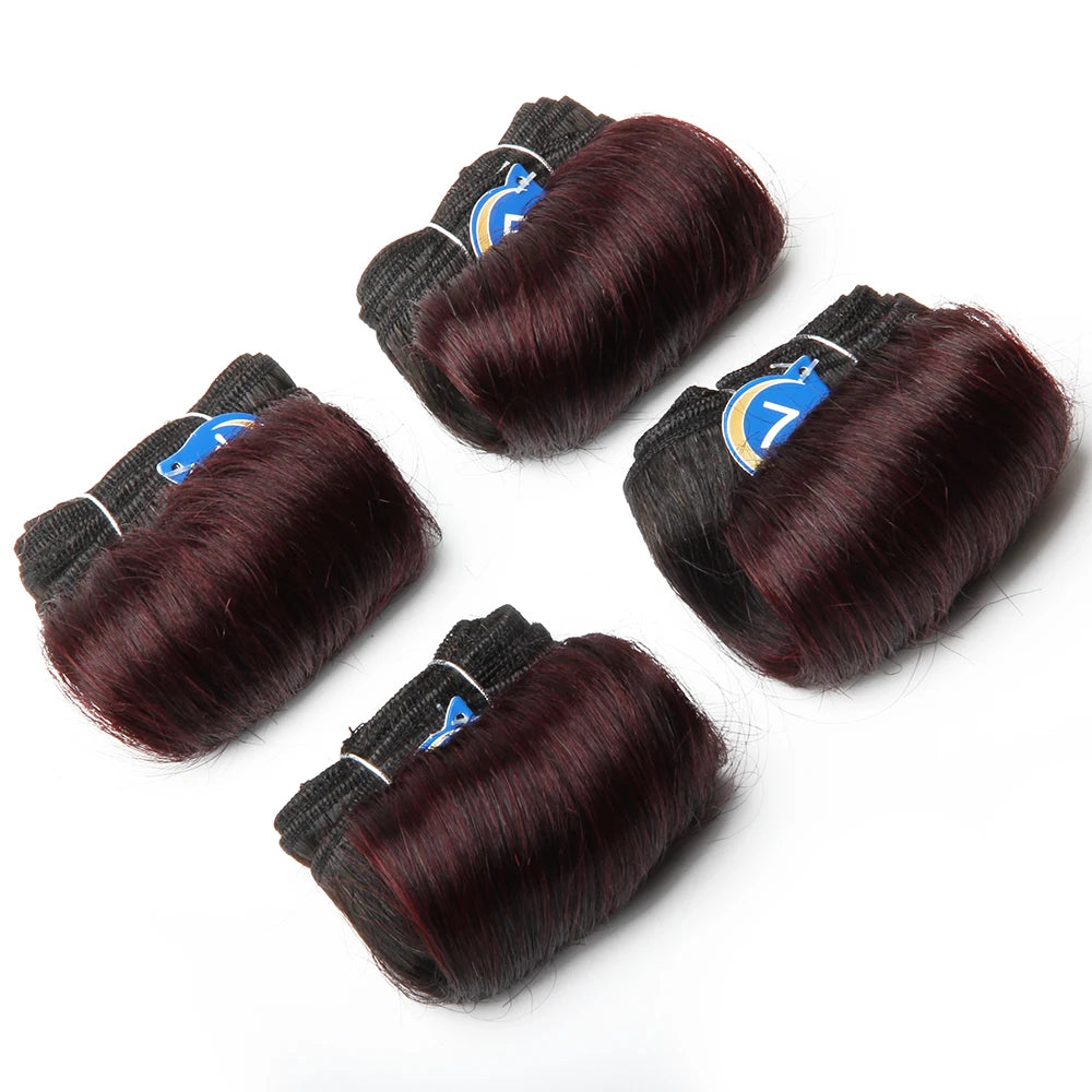 Brazilian curly hair weave bundles