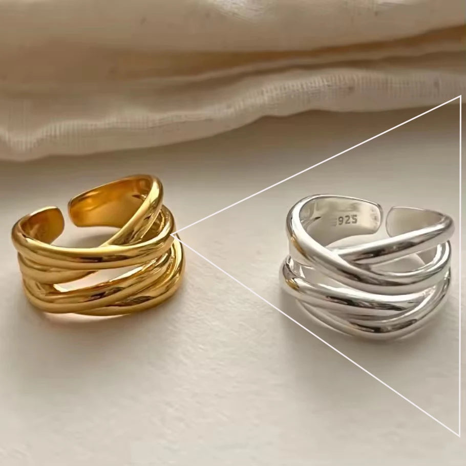 925 Sterling Silver Flower Ring
