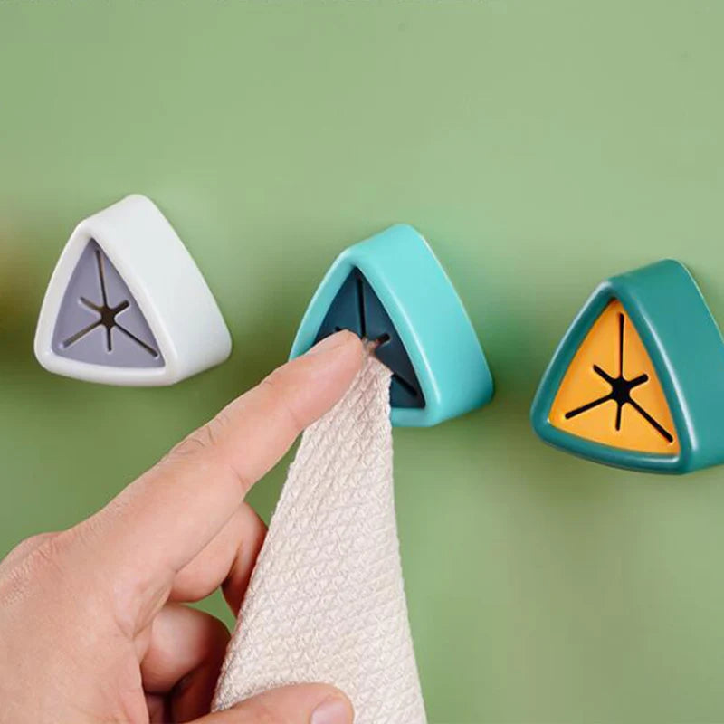 Creative squeezing hanging hooks