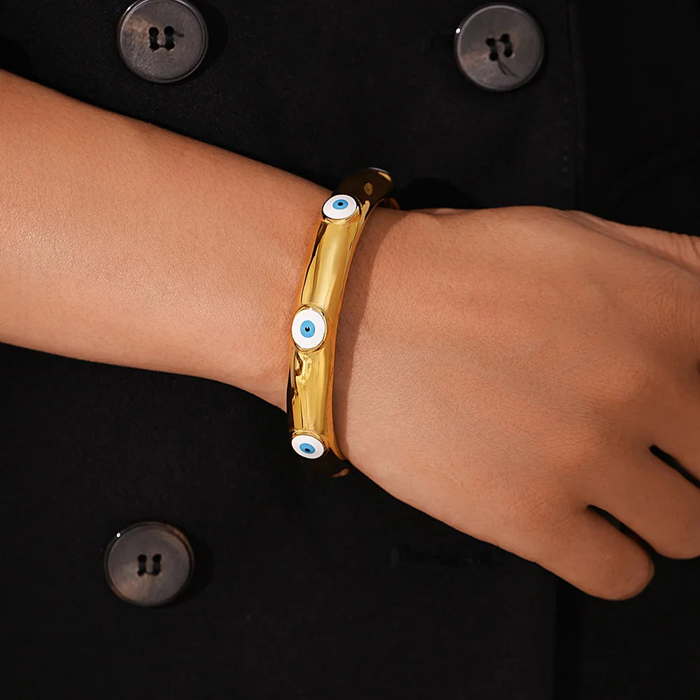 Gold Plated Waterproof Charm Bracelet