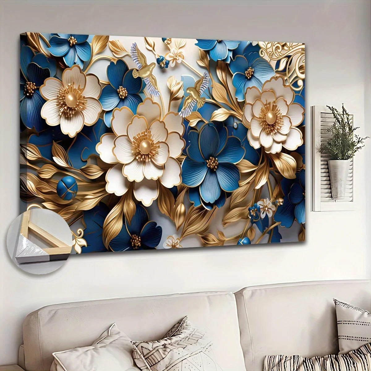 Canvas wall art decoration