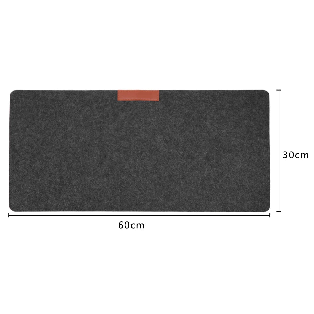 Table soft felt non-slip mouse pad