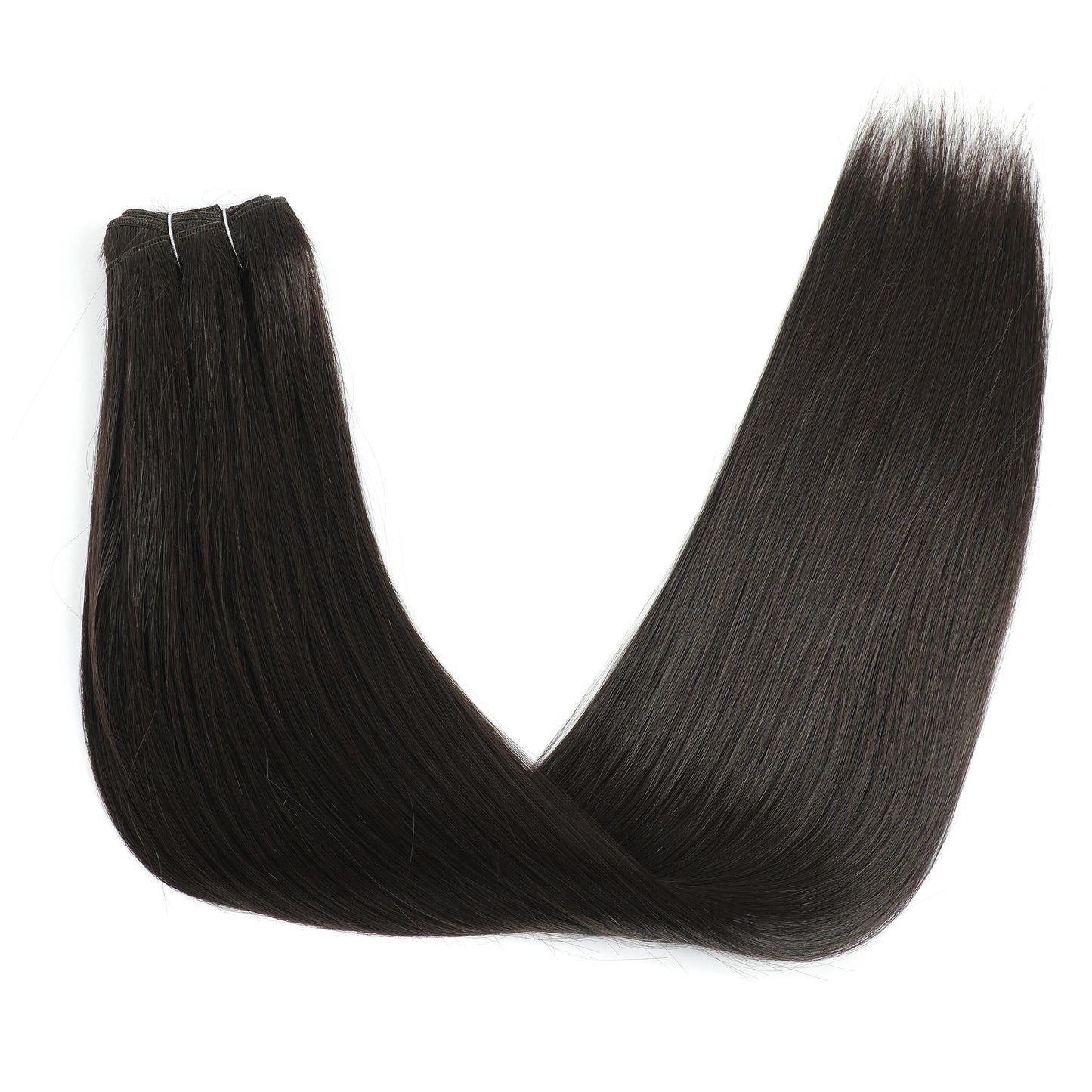 Bone straight hair bundles