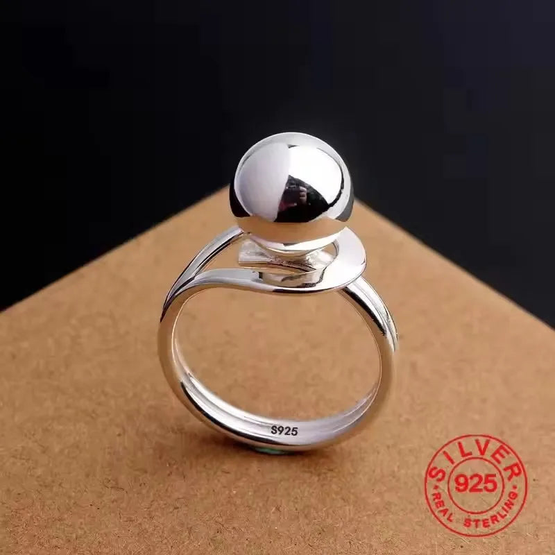 925 Sterling Silver Flower Ring