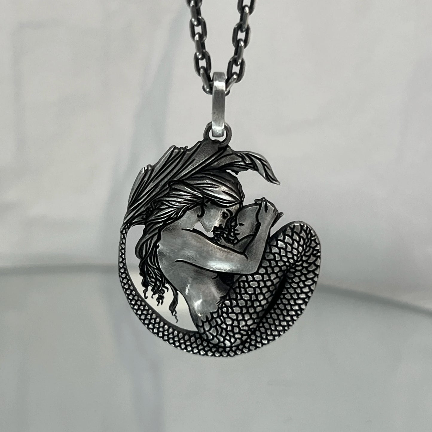 S925 Sterling Silver Vintage Pendant
