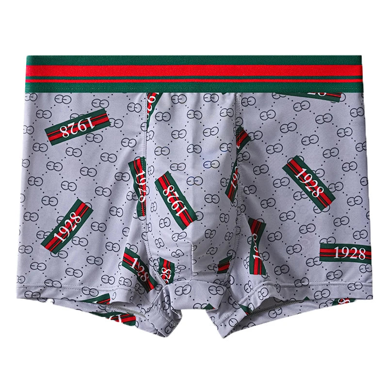 5pcs ice silk men's underwear
