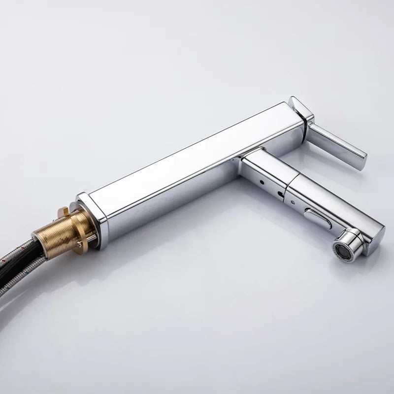 Bathroom tap shower with two modes for sink