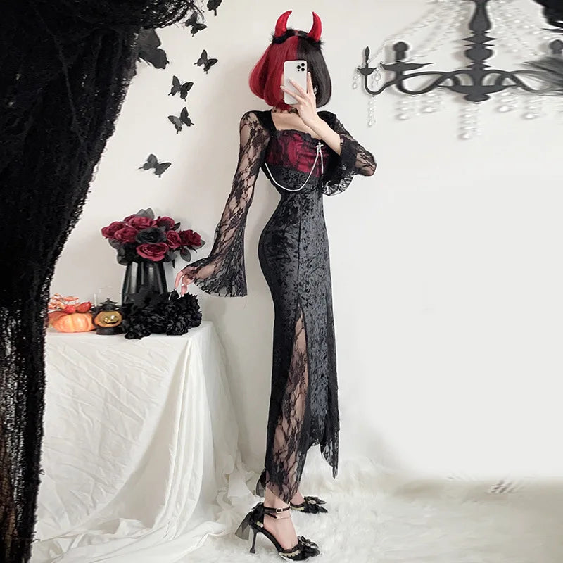 Dark Gothic Halloween Costume
