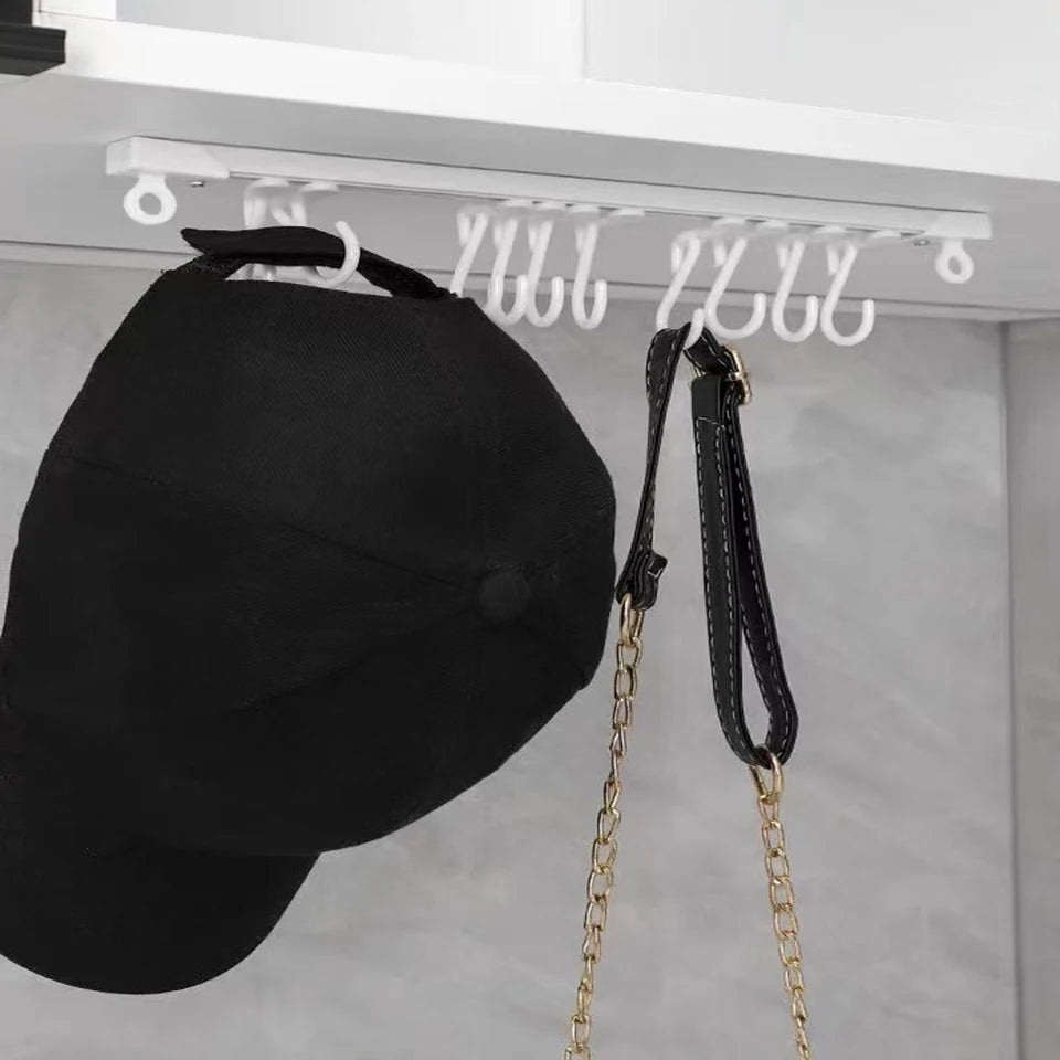 Kitchen row slide type hook