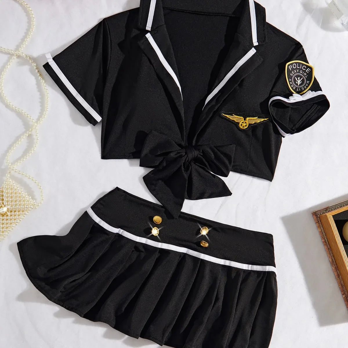 Sexy lingerie sailor ds stage costumes