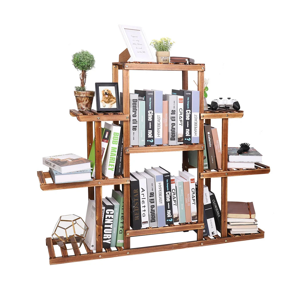 Garden display ladder pot holder