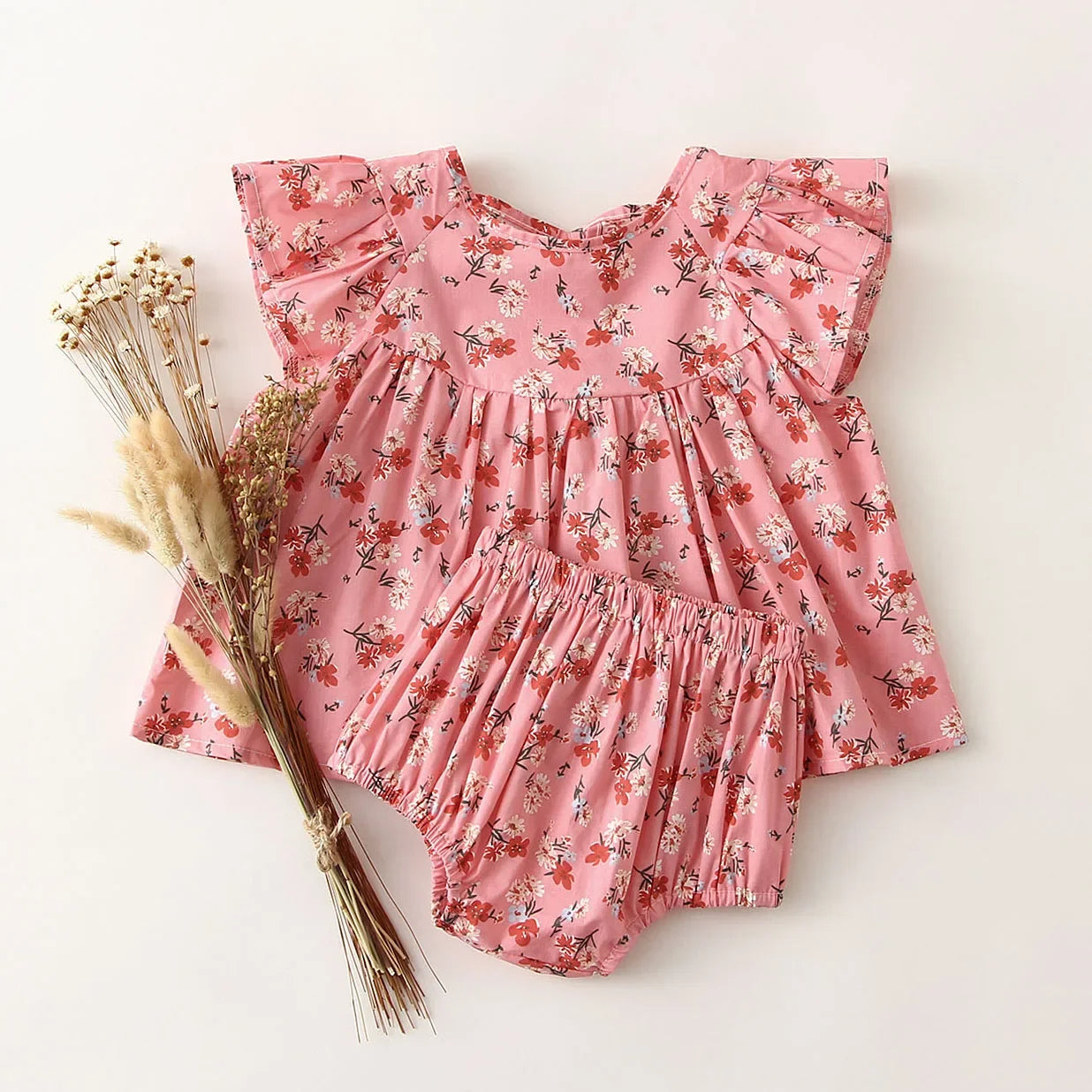 Fashion summer baby girl clothes set