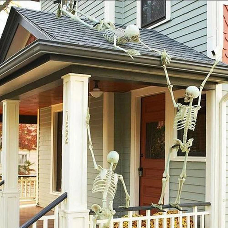 Happy Halloween Skeleton Decoration