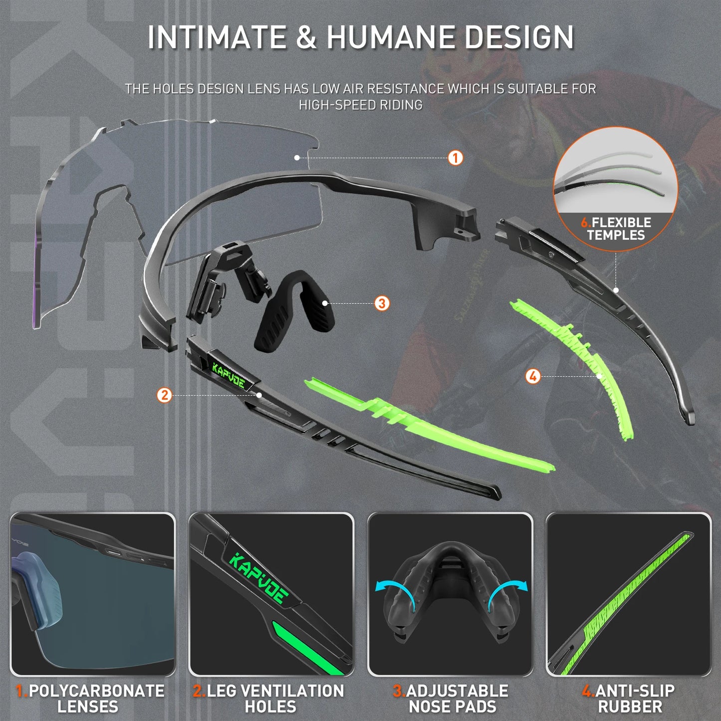 Safety outdoor sunglasses