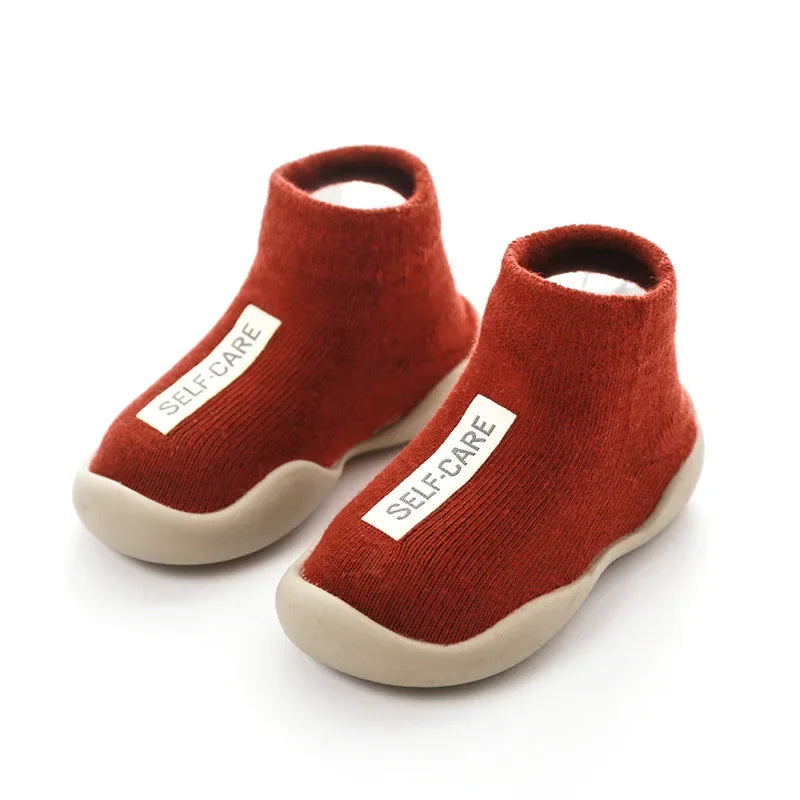 Unisex baby first walker anti-slip shoes