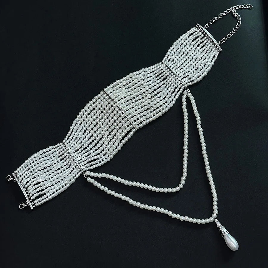 Light Luxury Multi-layer Pearl Necklace