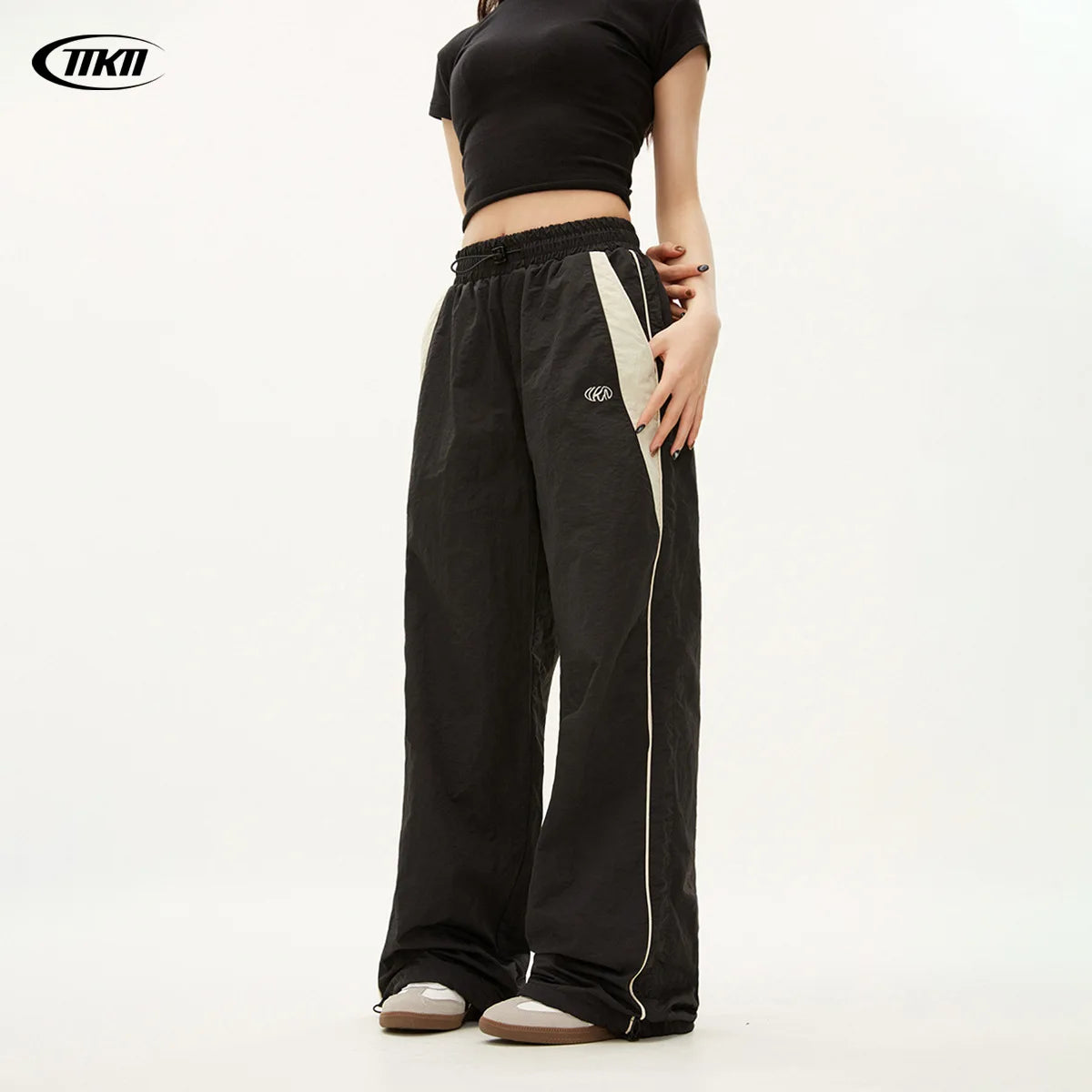 Vintage fashion loose pant