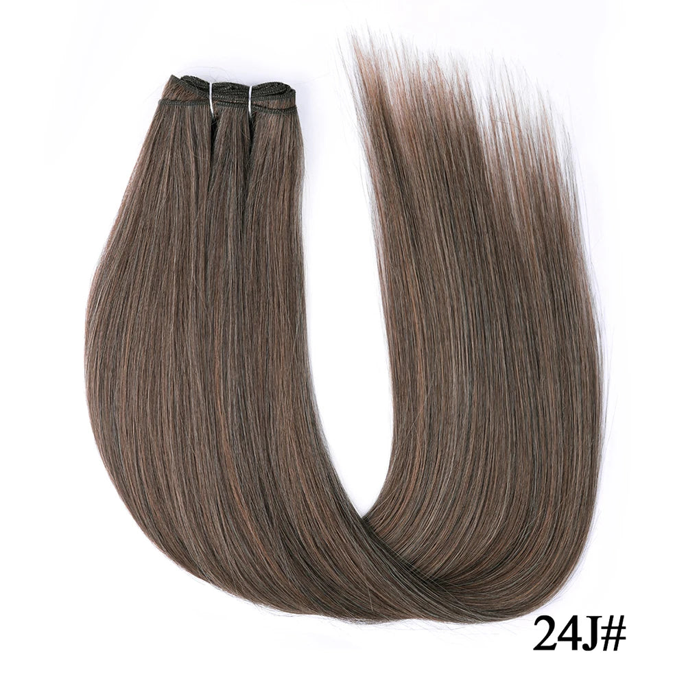 Synthetic Straight Hair Bundles