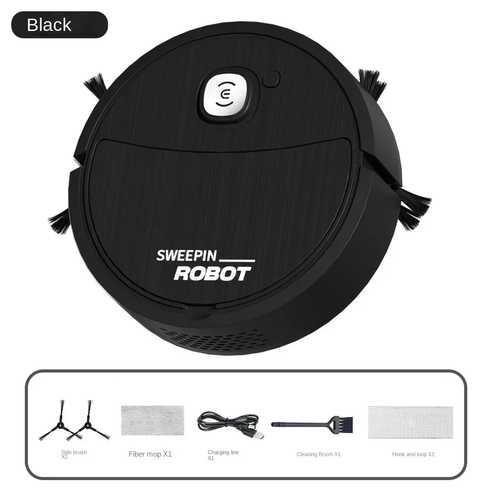 Sweeping suction mopping cleaning machine