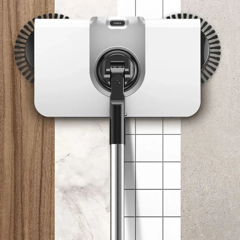 Broom robot vacuum cleaner