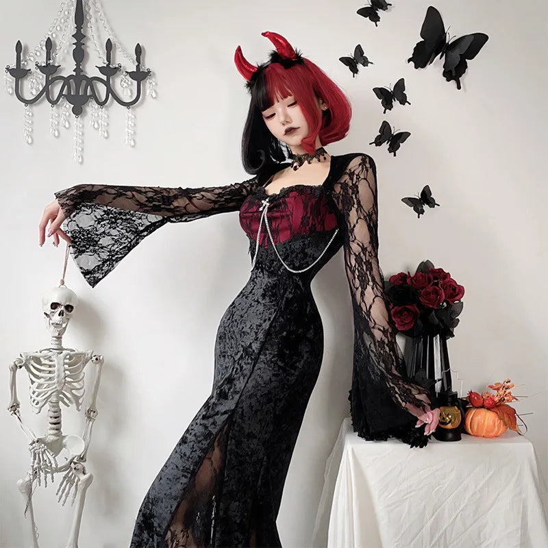 Dark Gothic Halloween Costume