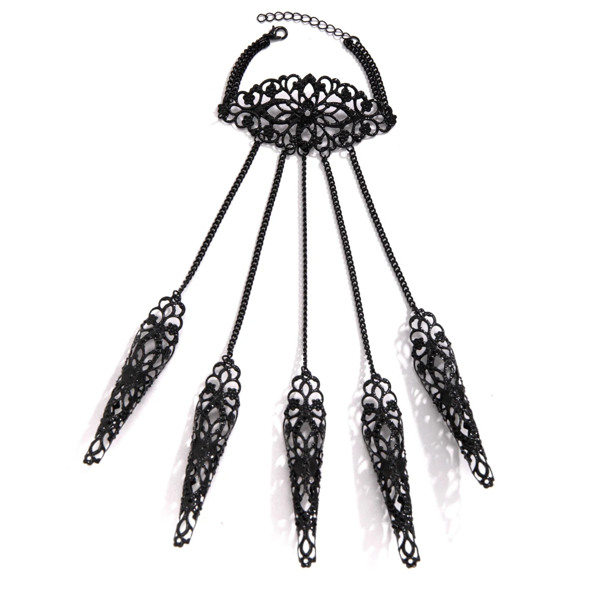 Creative Exaggerated Finger Wrist Chain Bracelets