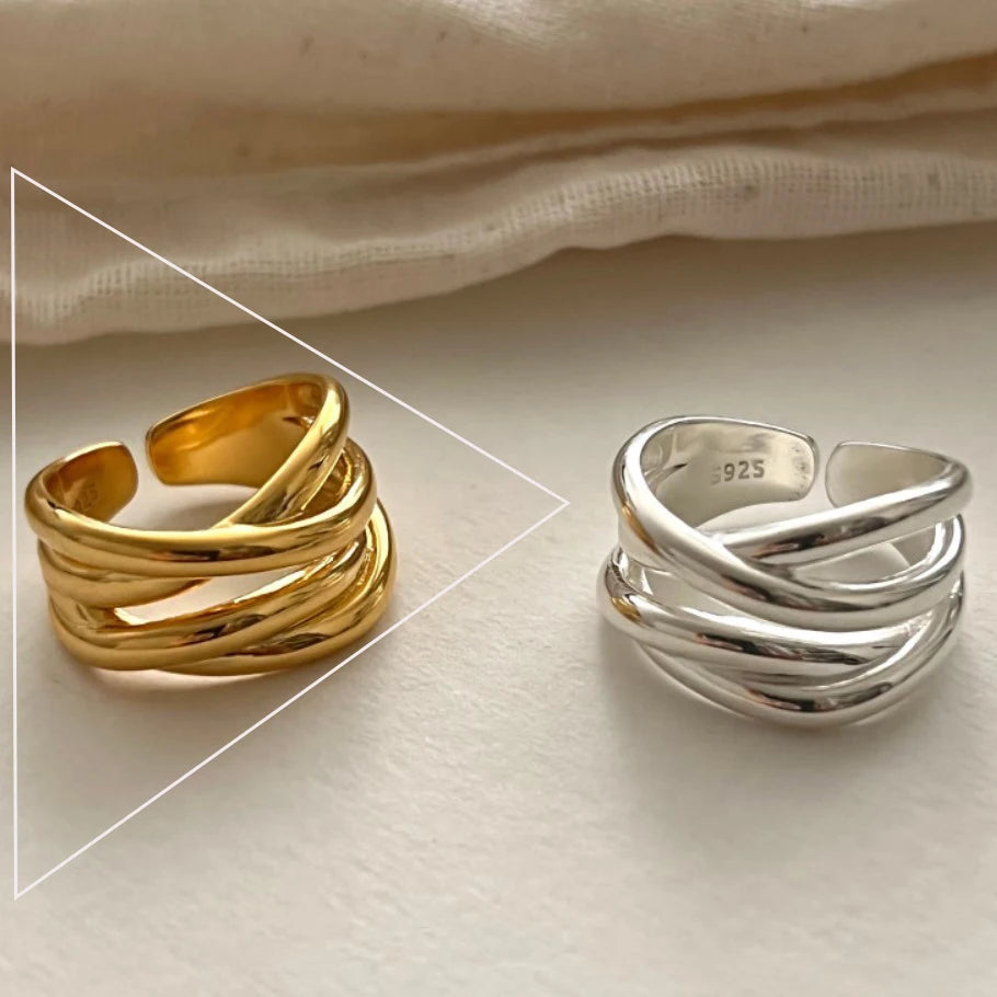 925 Sterling Silver Flower Ring
