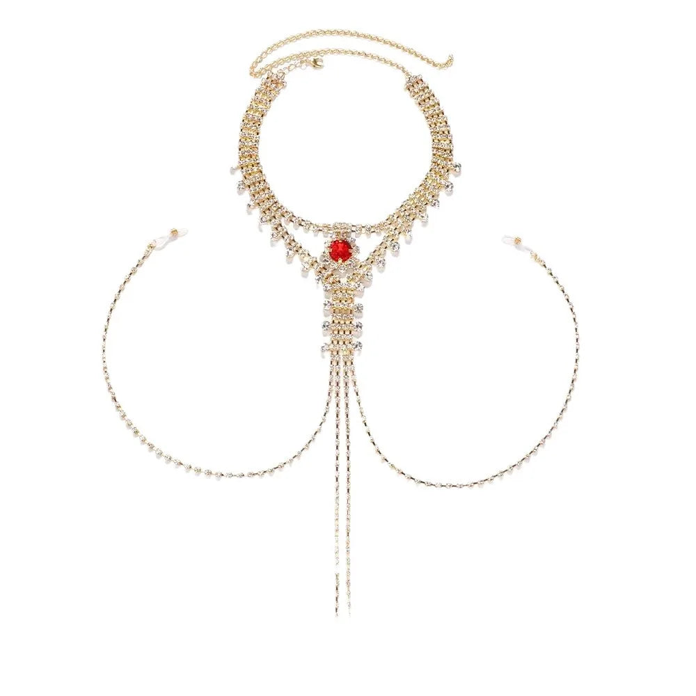Fashion Rhinestone Body Chain