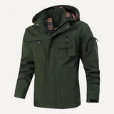 Breathable Windproof Zipper Long Sleeve Coat
