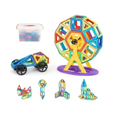 123pcs Construction Stacking Game Toys for Kids