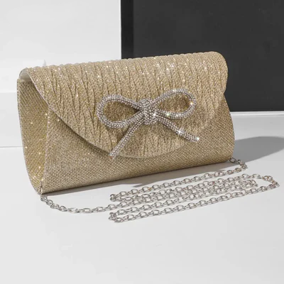 Classic rhinestone evening bag for women