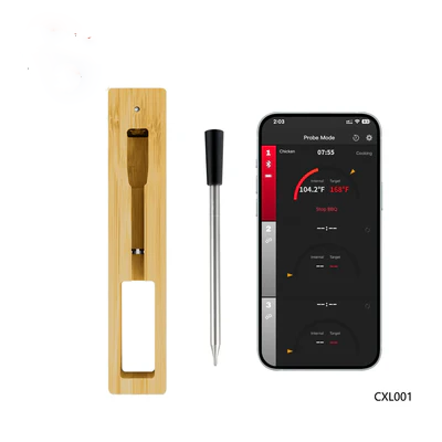 Intelligent Wireless Bluetooth Waterproof Barbecue Thermometer