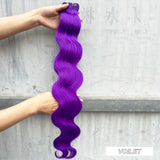 Synthetic High Temperature Soft Hair Extensions