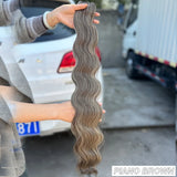 Synthetic High Temperature Soft Hair Extensions