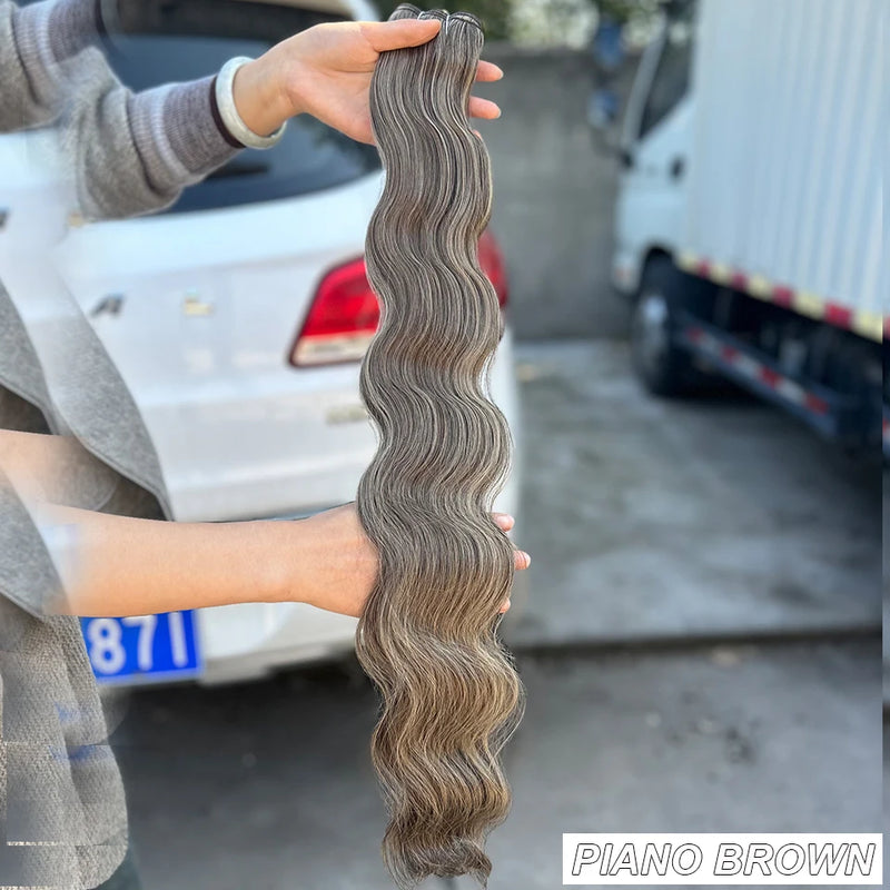 Synthetic High Temperature Soft Hair Extensions