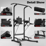 Multi Function Power Tower Push Up Workout Bar