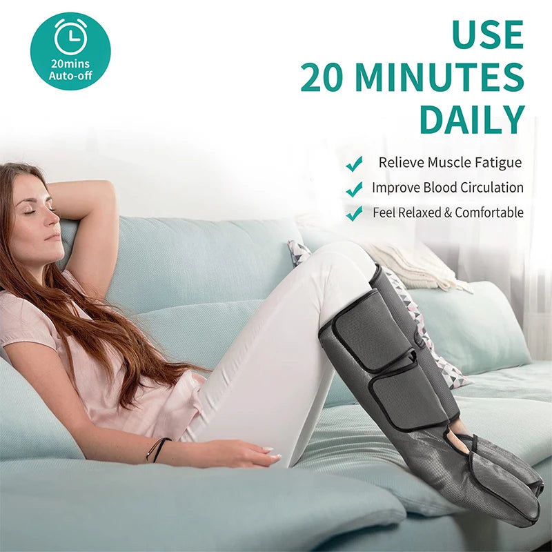 Electric Air Pressure Stereo Circulation Leg Massager
