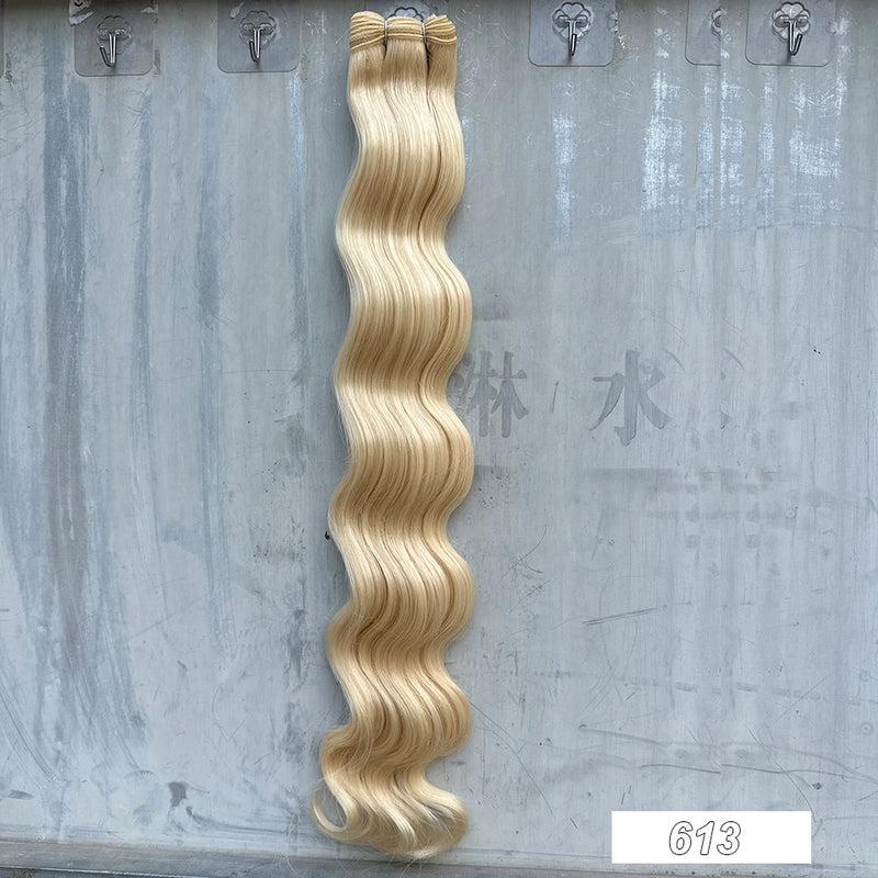 Synthetic High Temperature Soft Hair Extensions