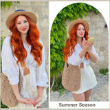 Synthetic High Temperature Soft Hair Extensions