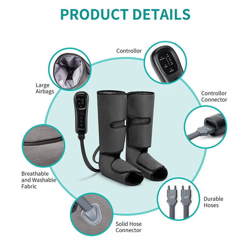 Electric Air Pressure Stereo Circulation Leg Massager